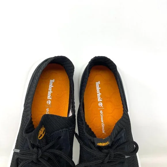 TIMBERLAND MEN Size A2MP7 015 BRADSTREET ULTRA OXFORD BLACK KNIT Sneakers Soft - Picture 5 of 9